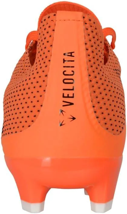 Мужские футбольные бутсы Umbro Velocita Matrix Club FG, оранжевый/черный/белый — фото 2