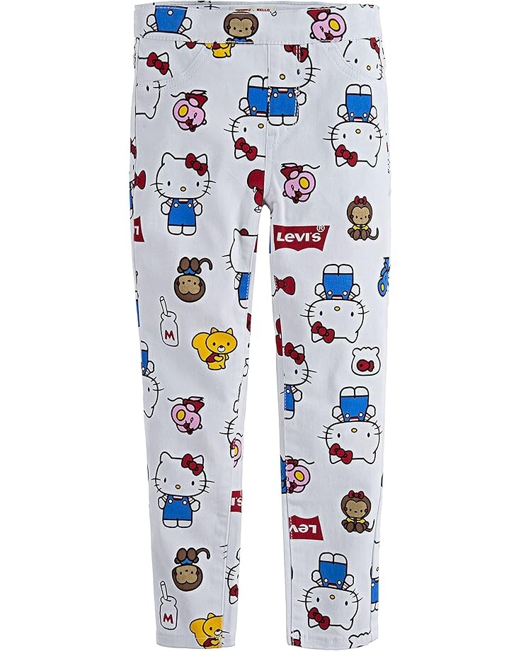 

Брюки Levi's Kids Hello Kitty Pull-On Jeggin, белый