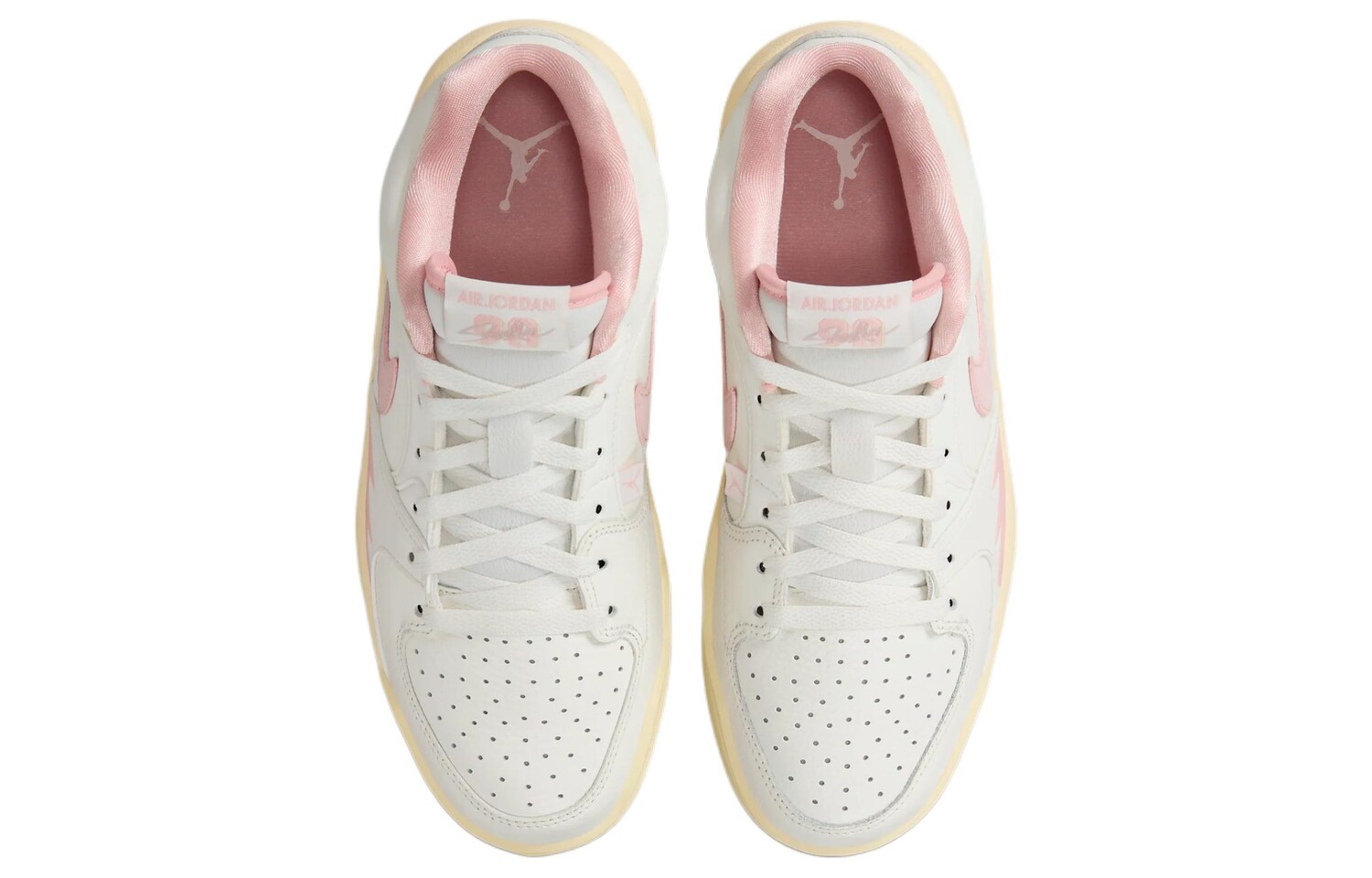 Женская обувь Jordan Stadium 90 Lifestyle, White/Pink — фото 4