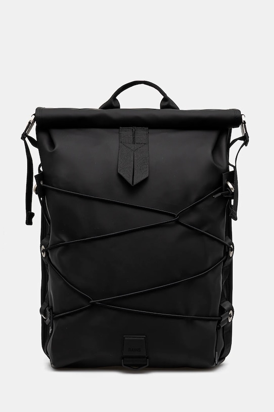 

Рюкзак Trail Cord Rolltop W1 Rains, черный
