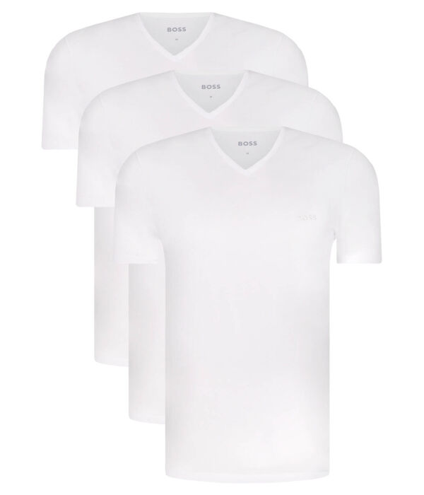 

Футболки 3 шт классические Regular fit Boss, белый
