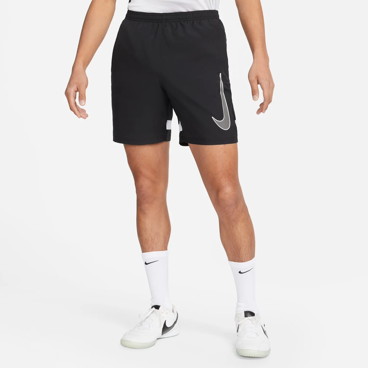 Nike Dri Fit спортивные шорты мужские черные Moderate — фото 4