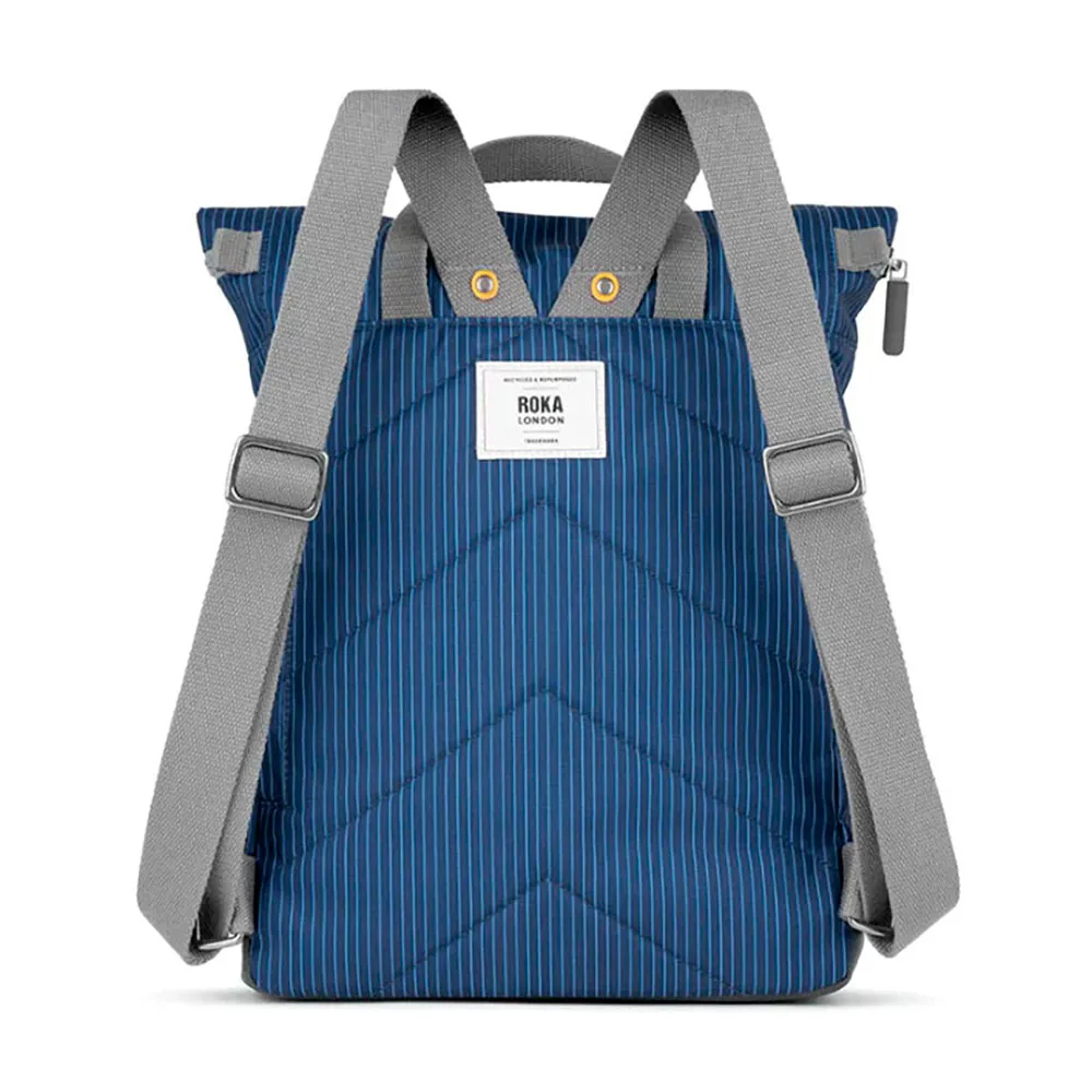 

Рюкзак Roka London Canfield B Recycled Canvas, синий
