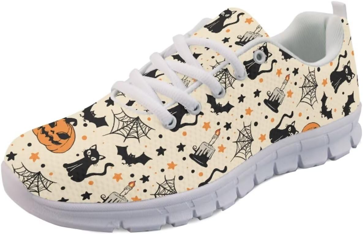 

Кроссовки Forchrinse для женщин и мужчин, повседневные, с шнуровкой, для бега и тенниса, обувь для праздников и вечеринок, черный