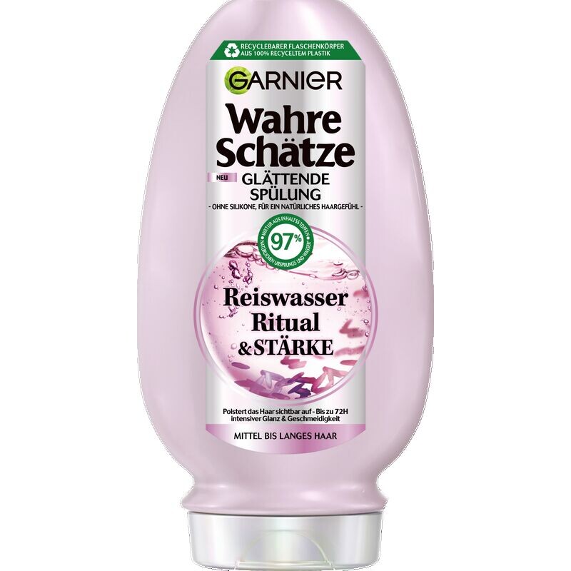 

Разглаживающий кондиционер с рисовой водой «Ритуал и сила» Garnier, 200 ml