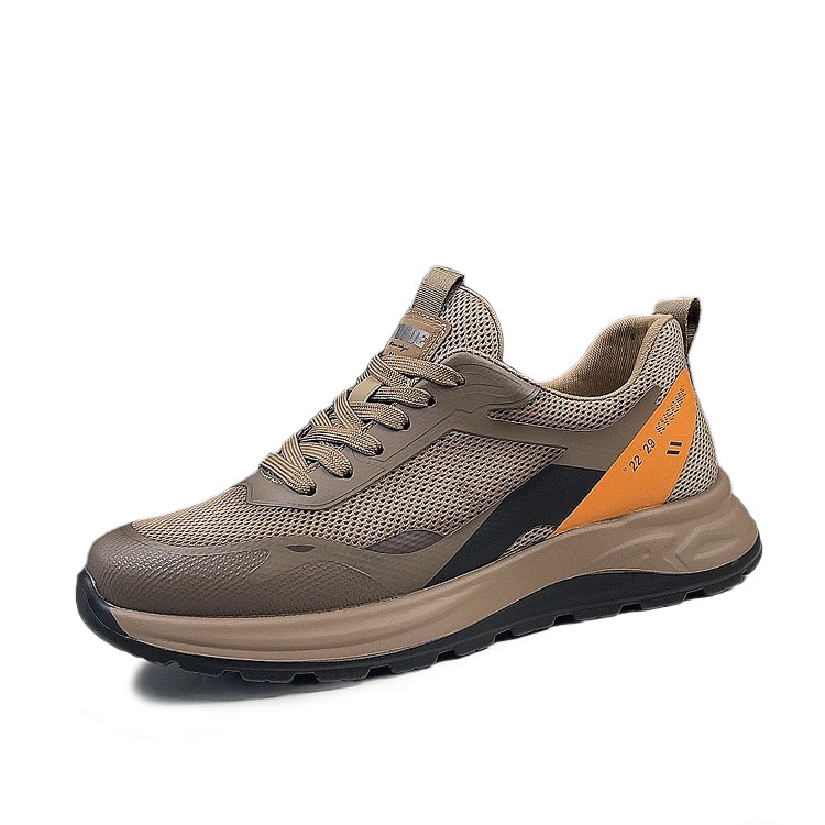 

SENJIALUO Скользоустойчивые износостойкие дышащие легкие мужские низкие кеды Casual Apricot, цвет Apricot