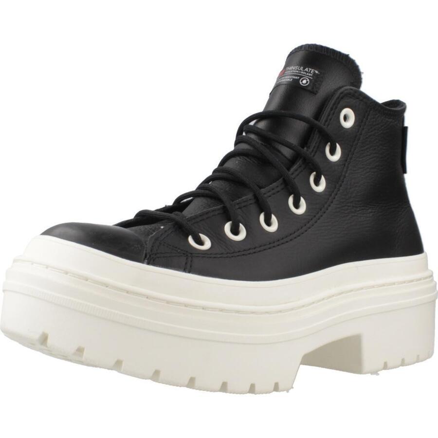 Кеды Converse Модель Ctas с выступом на каблуке, цвет черный