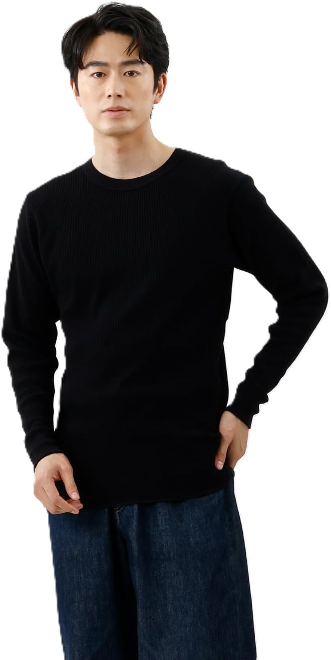 

Мужская футболка с длинным рукавом Hanes HM4-Y203, 100% хлопок, производство США, черный