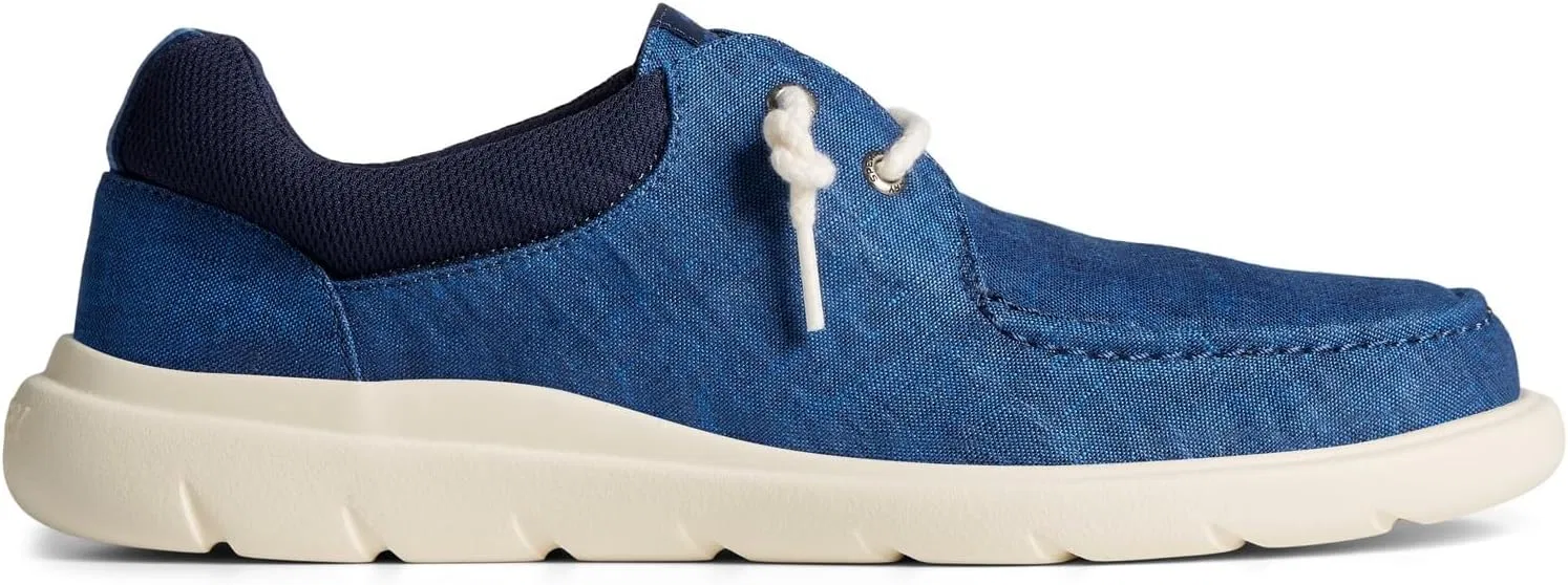 Мужские туфли Sperry Capt Moc, Blue Chambray — фото 3