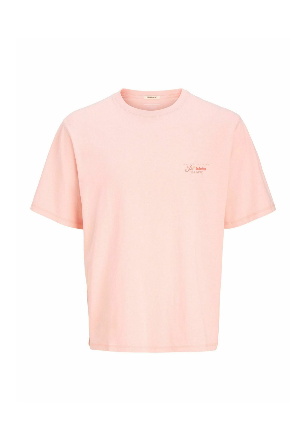 

Футболка с принтом RÜCKEN RUNDHALSAUSSCHNITT Jack & Jones, розовый