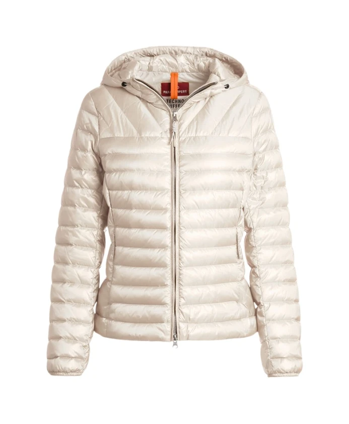 

Короткая пуховая куртка Miroku с капюшоном Parajumpers, бежевый