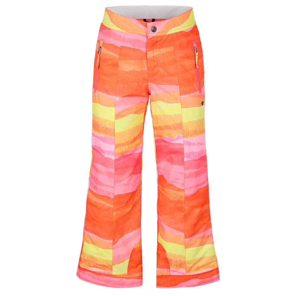 

Утепленные лыжные брюки Obermeyer Brooke Print (для девочек), Mountain Sunrise