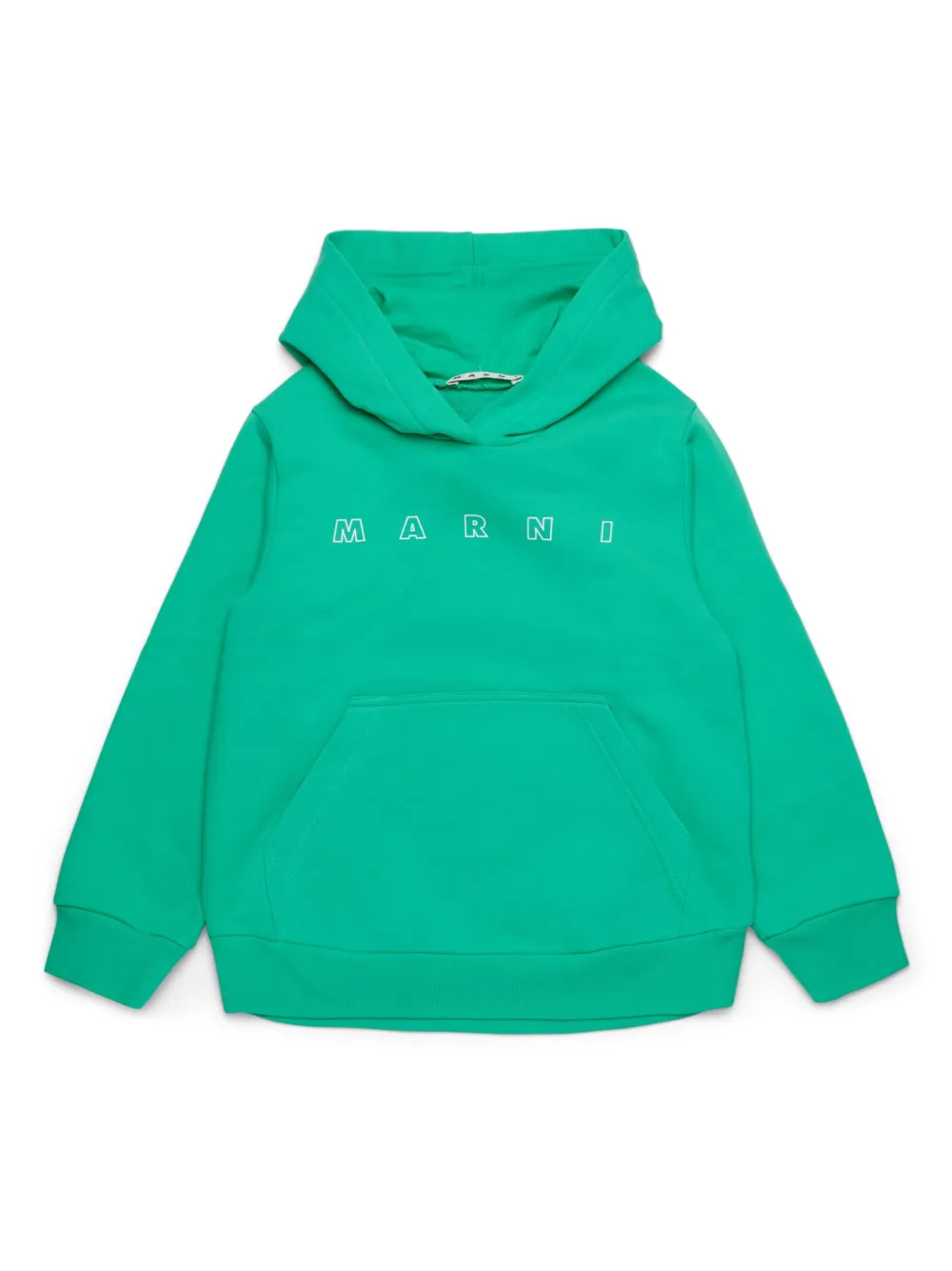 

Худи с логотипом Marni Kids, зеленый