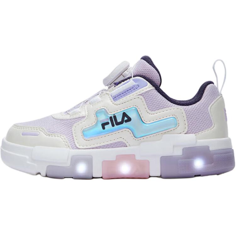 

FILA KIDS Детские кроссовки BOA с низким верхом и противоскользящим покрытием, фиолетовые, для детей 3–7 лет
