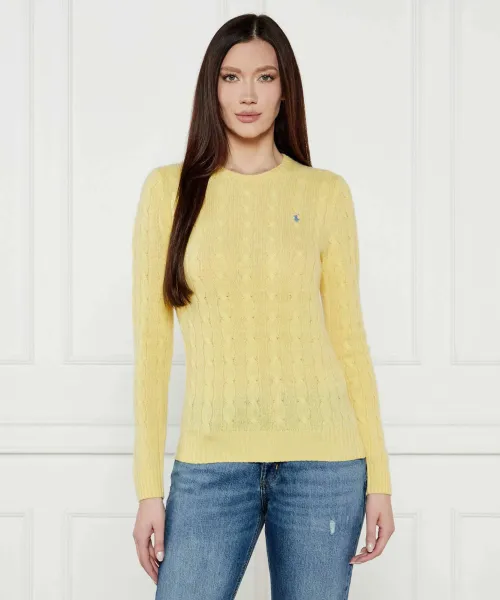 

Свитер Джулианны Slim fit Polo Ralph Lauren, желтый
