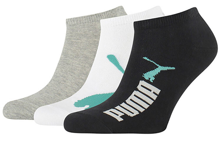 

Носки унисекс Puma, цвет 3 Pack (Black/White/Gray)