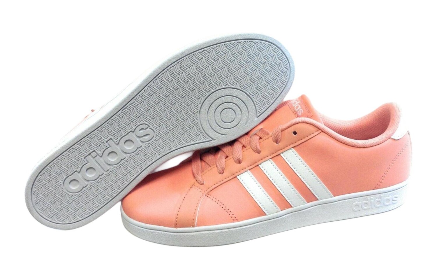 Детские кроссовки для скейтбординга GS Low-top Chalk White Adidas Neo, белый — фото 3