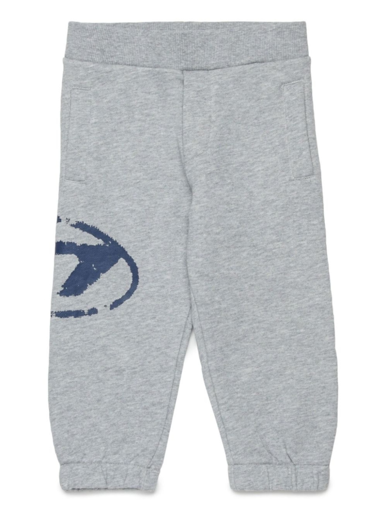 

Diesel Kids спортивные брюки с логотипом, серый