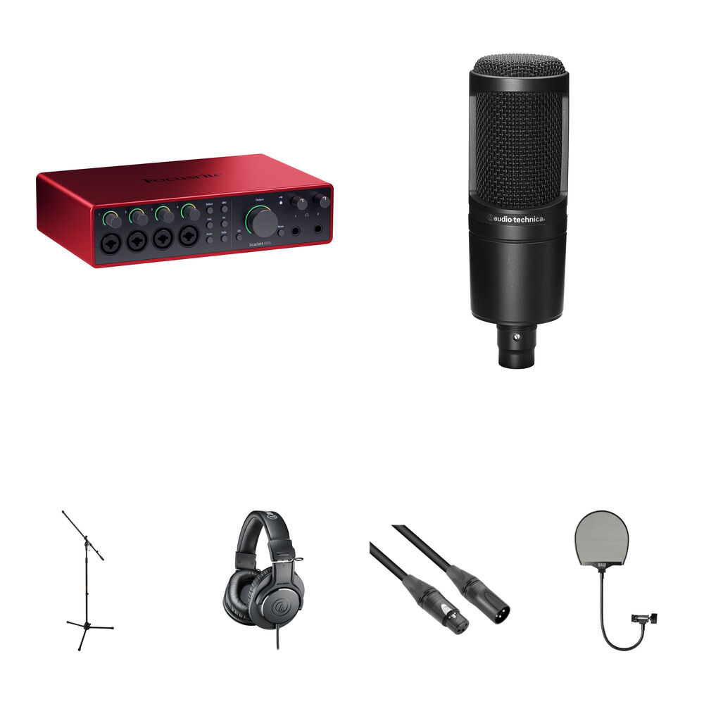 

Аудиоинтерфейс Focusrite Scarlett 18i16 USB-C Audio/MIDI Interface Kit with