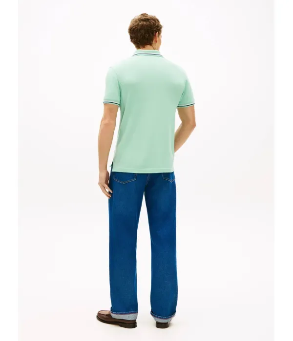 Полюс slim fit Tommy Hilfiger, мятный — фото 3