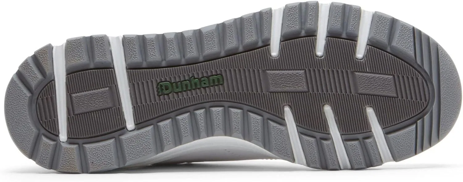 Мужские кроссовки Dunham Glastonbury Ubal II, White Leather Suede — фото 4