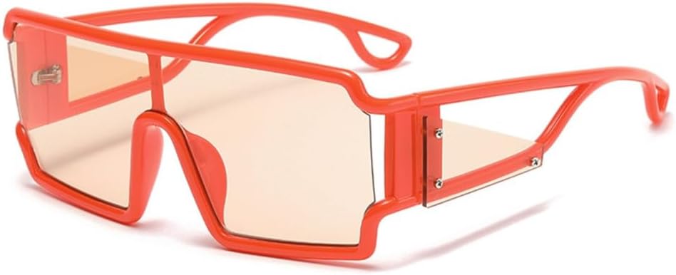 

Солнцезащитные очки в стиле стимпанк для женщин и мужчин, солнцезащитные очки в стиле панк с градиентным переходом цвета, женские очки с защитой от УФ-излучения UV400 LANGSER, 5