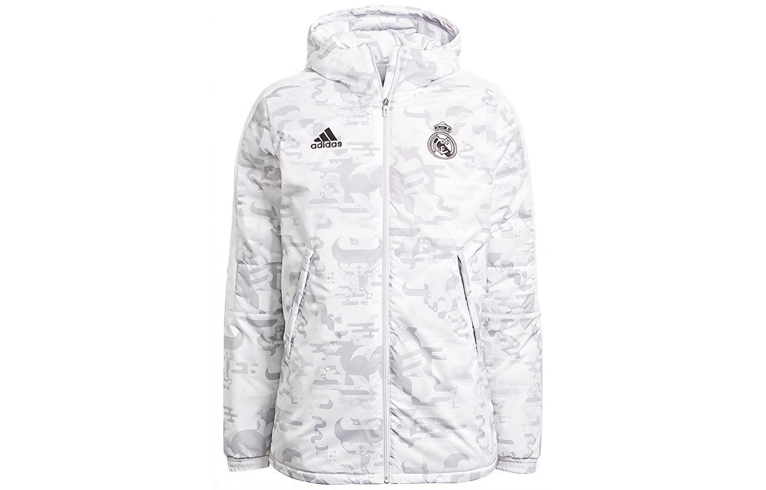 

Утепленная куртка Real Madrid Cny 20/21 Adidas, Symbol Gray