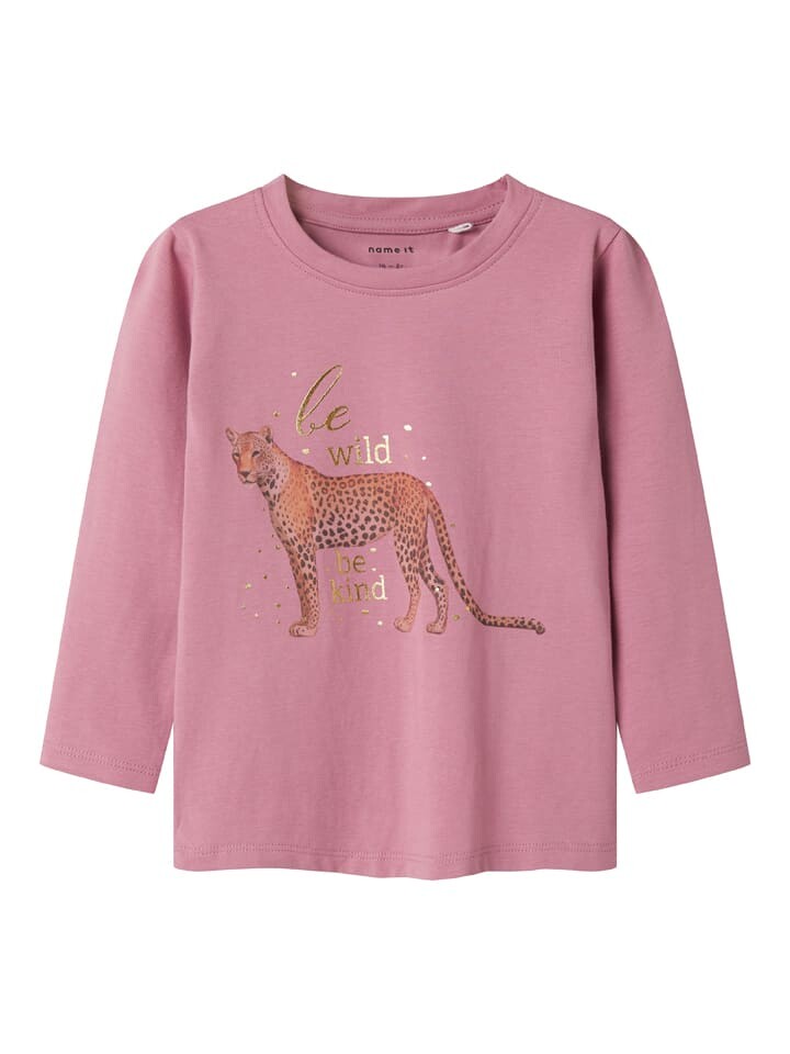

Лонгслив name it Longsleeve, розовый