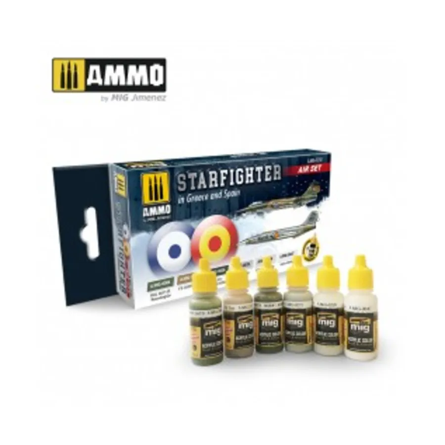 

Звездный истребитель - Греция и Испания, Acrylic Paint Sets