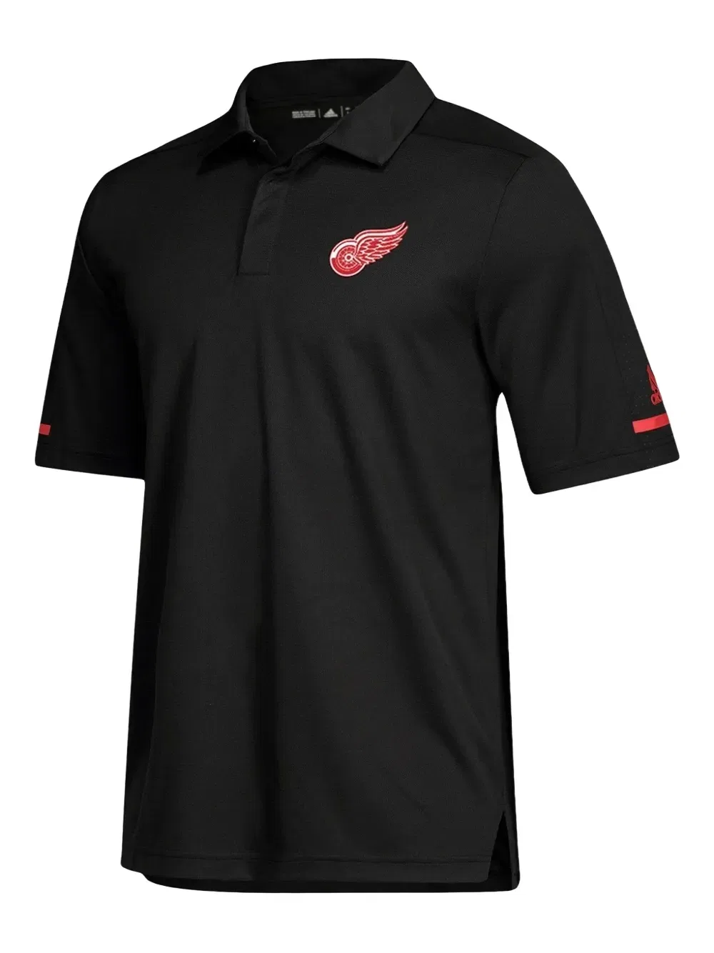 Футболка-поло с коротким рукавом X NHL Detroit Red Wings Adidas, черный