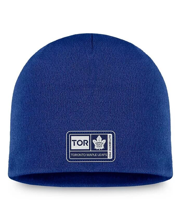 

Мужская синяя вязаная шапка Toronto Maple Leafs Authentic Pro Training Camp Fanatics
