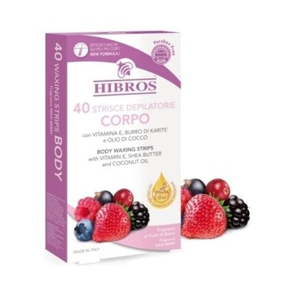 

Полоски для депиляции Body Fruits Wild, 40 полосок, Hibros