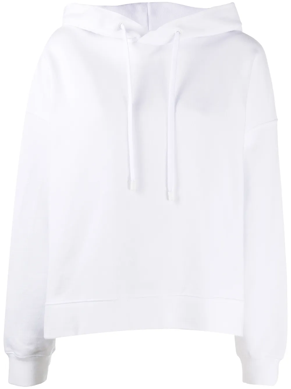 

Укороченное худи с надписью MAISON MARGIELA, белый