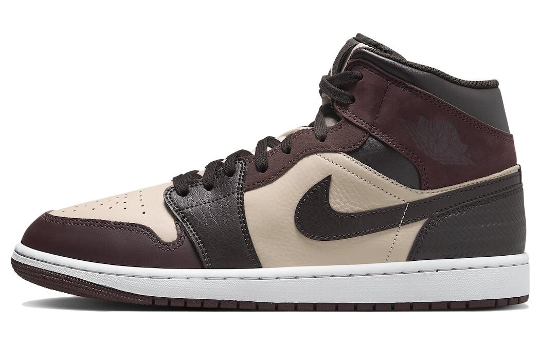 

Jordan Air Jordan 1 Vintage Баскетбольные кроссовки мужские, Коричневый бежевый