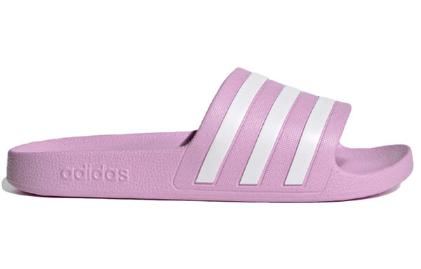 Тапочки adilette adilette aqua slide 'clear lilac' Adidas, розовый — фото 3