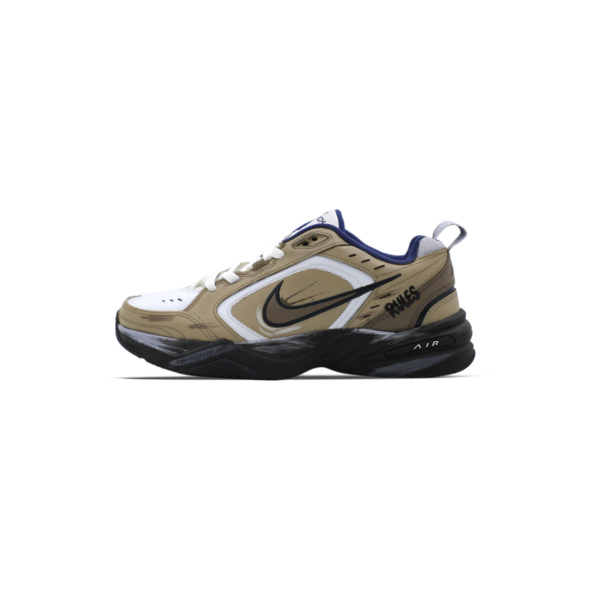 

Кроссовки Air Monarch 4 Desert Storm Slip Resistant Low top Chunky Unisex Nike, coffee