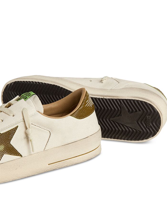 Мужские кроссовки Stardan Low Top Golden Goose, слоновая кость/кремовый — фото 3
