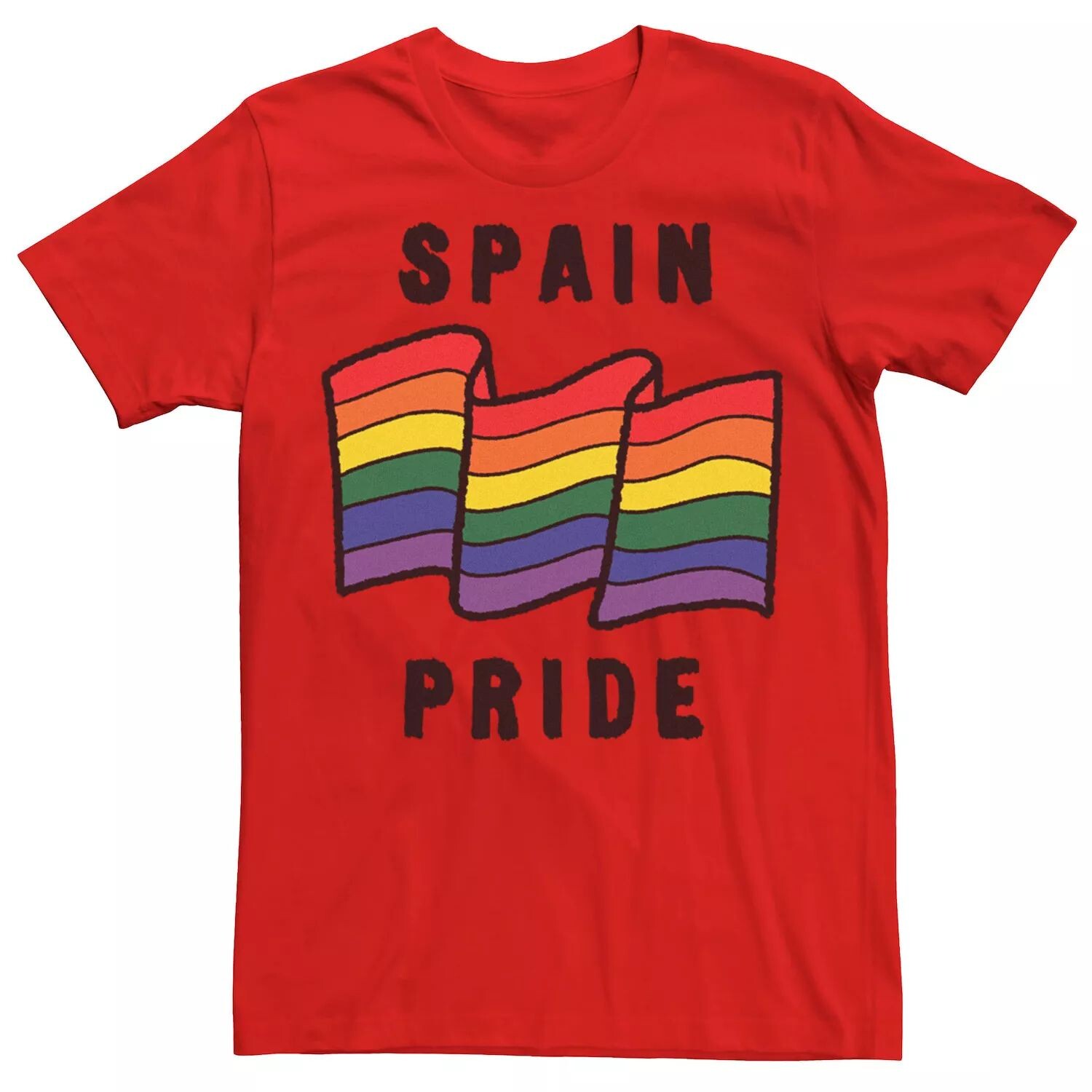 

Мужская футболка Gonzales Spain Pride с рисунком флага Licensed Character