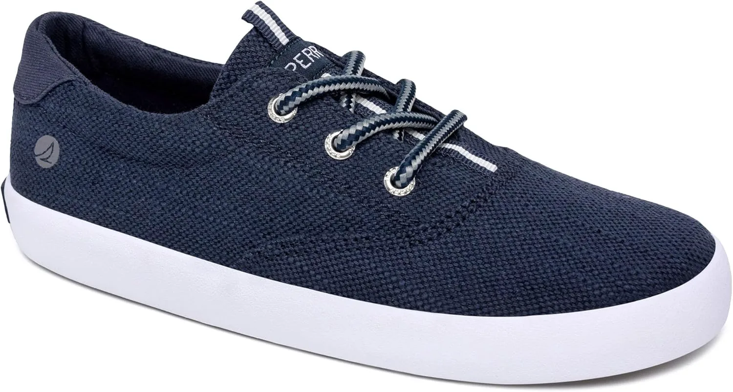 Sperry Детские кроссовки Spinnaker моющиеся (младший/старший ребенок), темно-синий