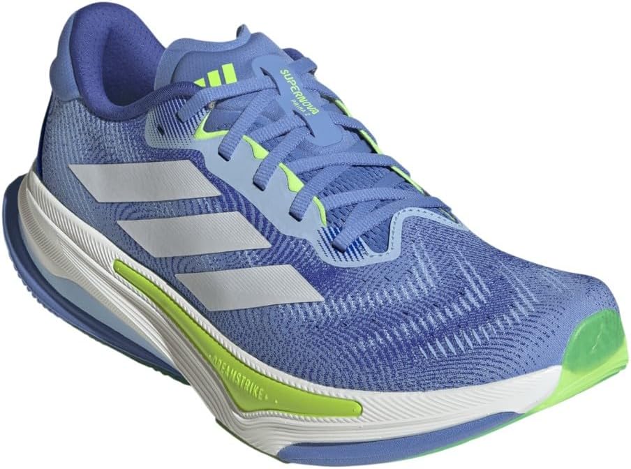 Мужские беговые кроссовки Adidas Supernova Prima 2, белый/синий — фото 2