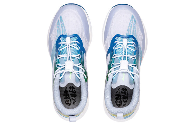 Суперлегкие 19 Детские кроссовки GS Low-top Sky Feather Blue/Bright Blue Lining Young — фото 3