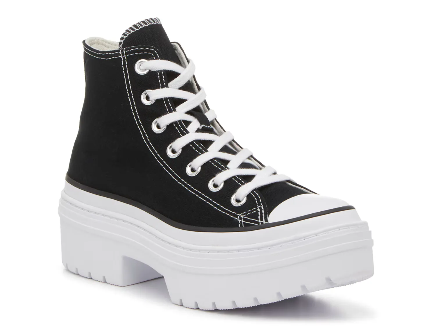 

Кроссовки Chuck Taylor Lugg Heel High-Top Sneaker Converse, черный