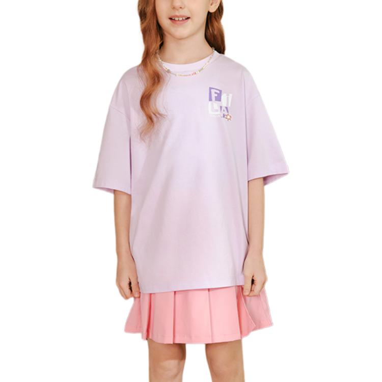 FILA KIDS Футболка Apple Tim Lahan Stunning Purple детская — фото 4