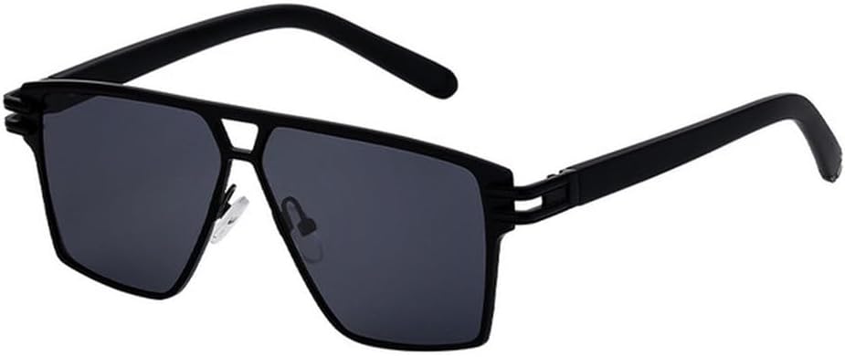 

LVTFCO Металлические мужские солнцезащитные очки премиум-класса, модные ретро-очки, стильные солнцезащитные очки, зеркало для вождения, зеркало для ношения на улице, Black