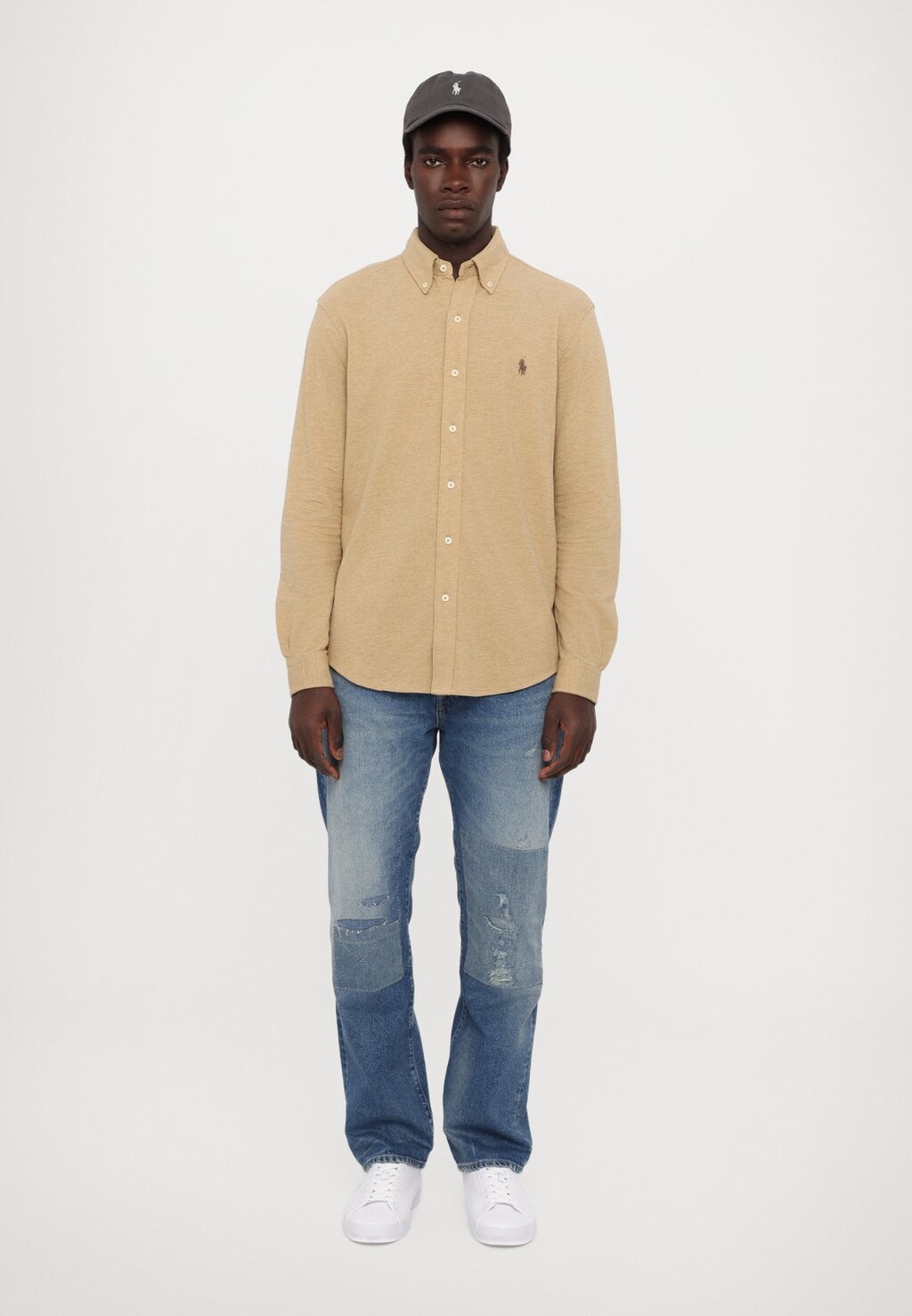 

Рубашка LONG SLEEVE Polo Ralph Lauren, коричневый