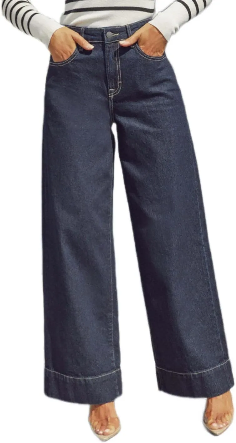 

Женские джинсы Wide Leg с низкой посадкой CME SHOWU