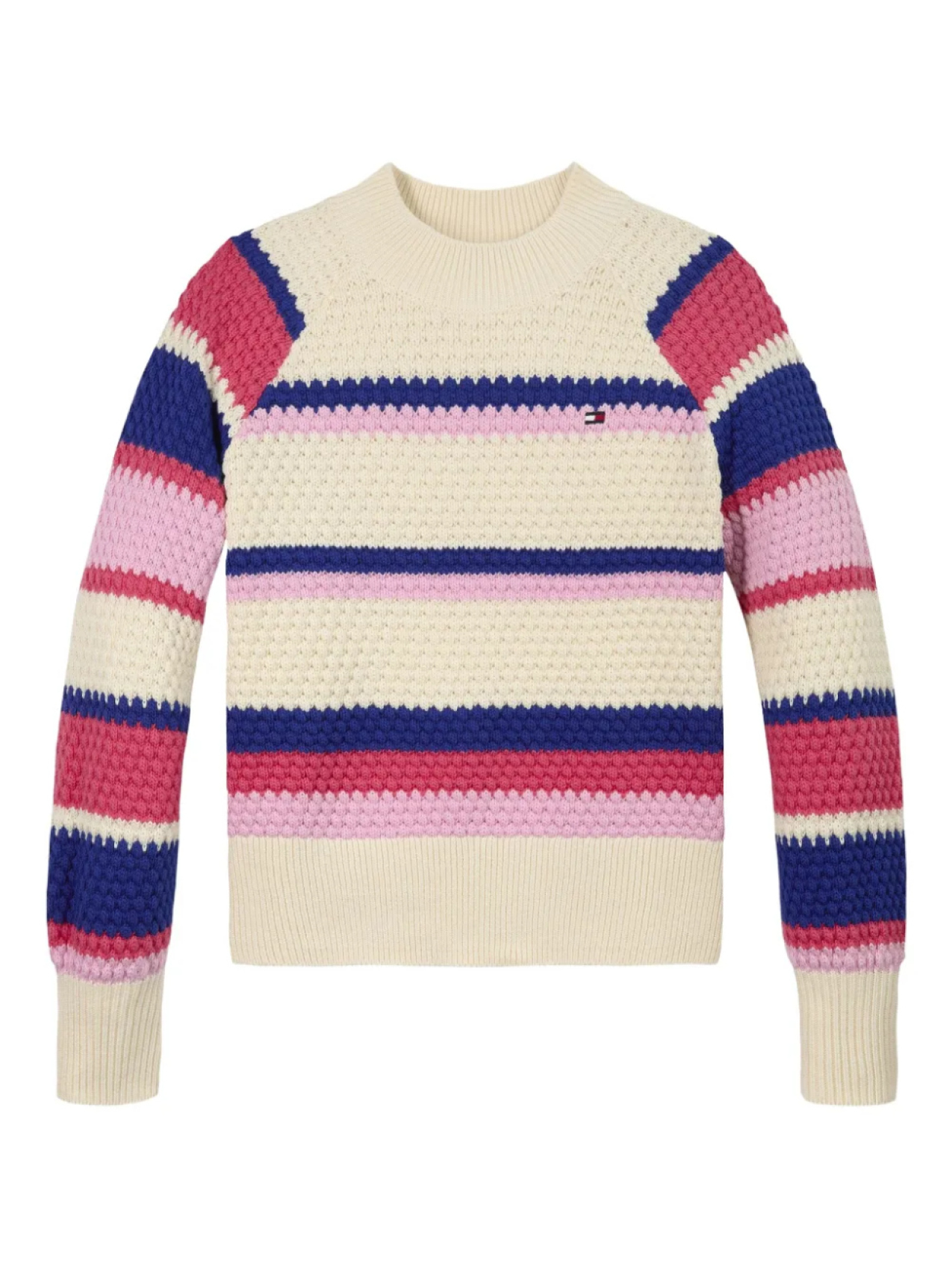 

Tommy Hilfiger Junior полосатый трикотажный топ, нейтральный