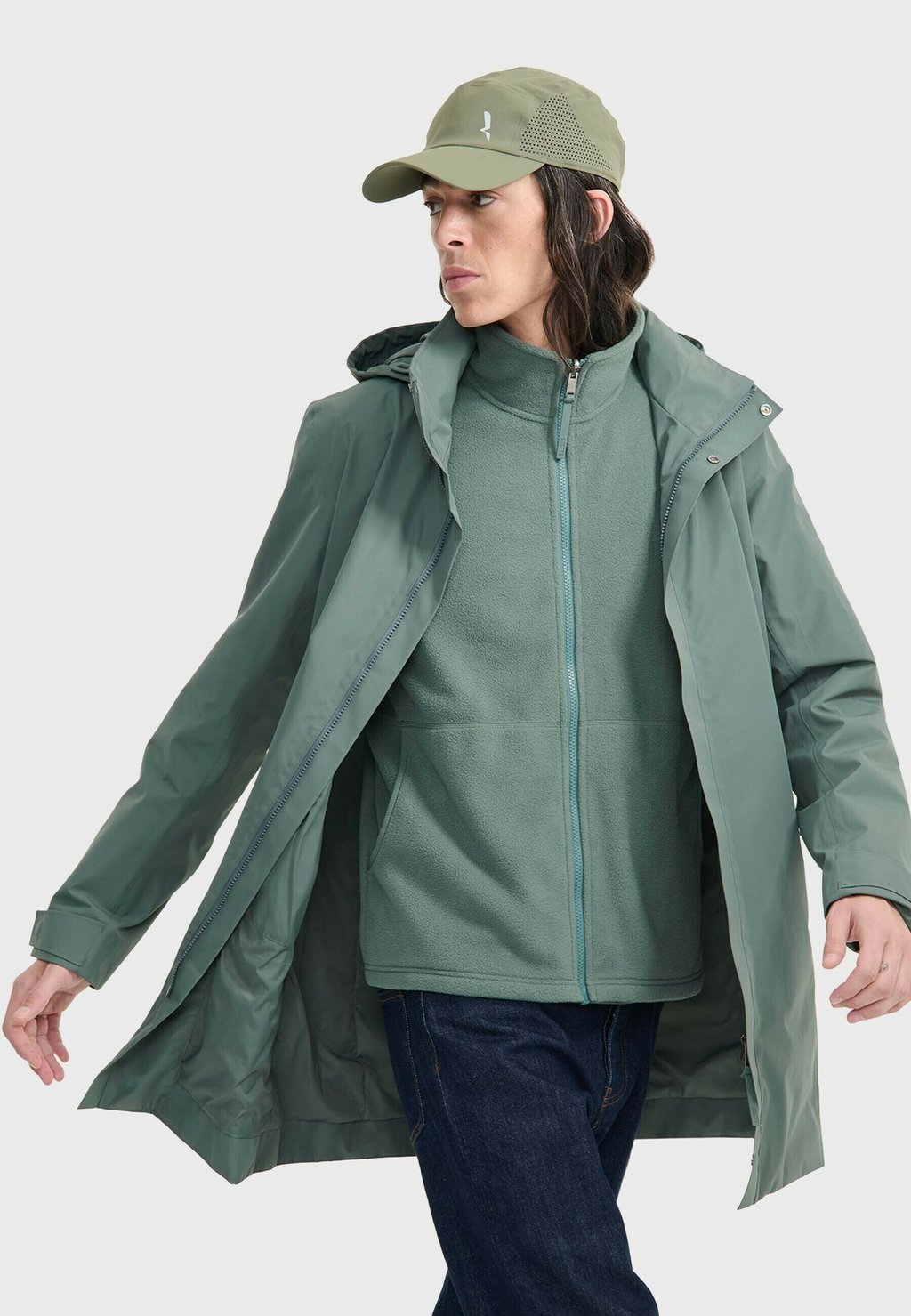 

Парка GORE-TEX Aigle, светло-зеленый