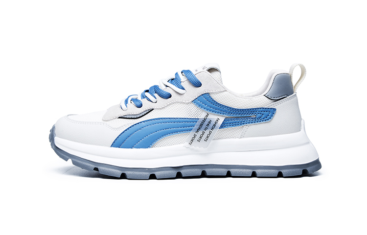 

Износостойкие, дышащие, легкие низкие кроссовки для бега мужские AOKANG, экрю