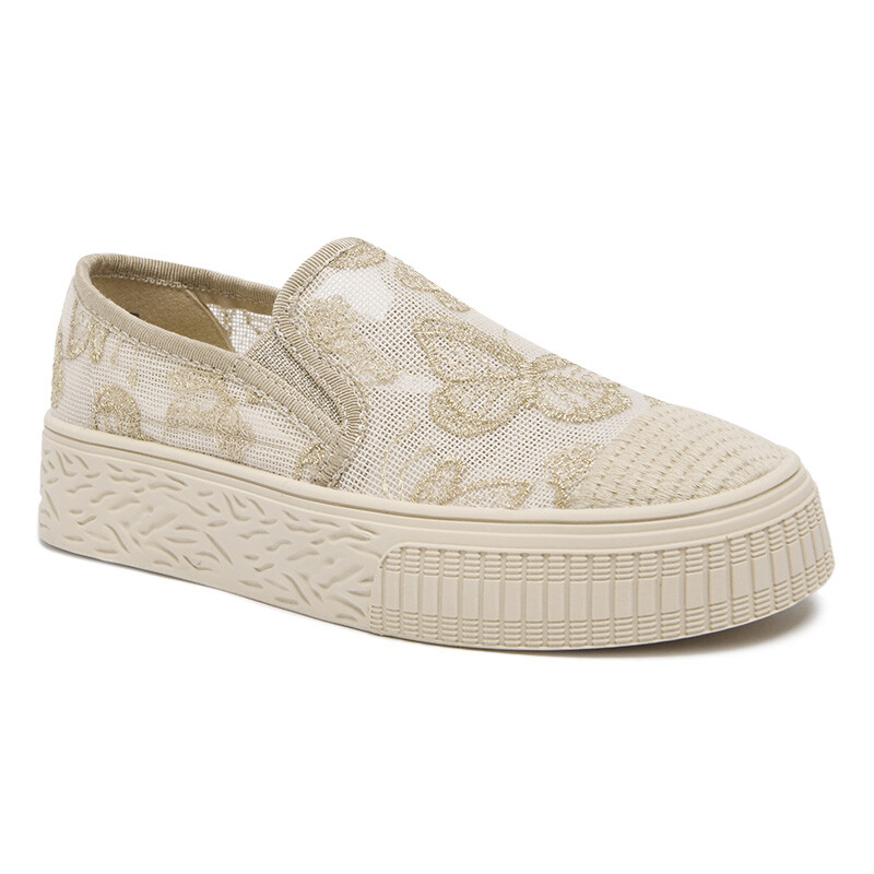 Туфли женские повседневные Women's Casual Shoes Women's Gold Cameido, золотой — фото 2